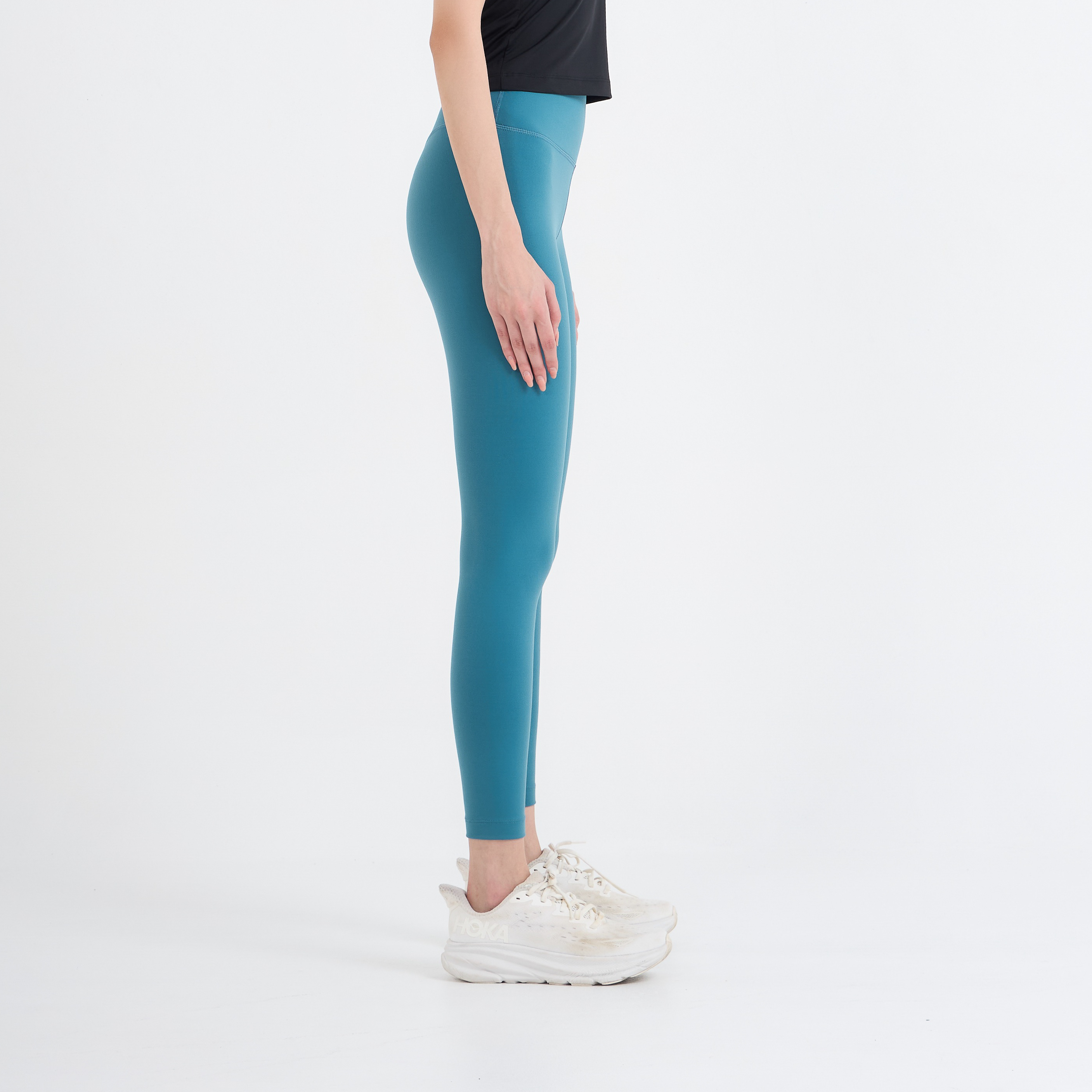 D&P SPORT LEGGINGS | ALLWAYS | D-2769 กางเกงเลกกิ้งขายาว กระชับกล้ามเนื้อ ยกสะโพก_4